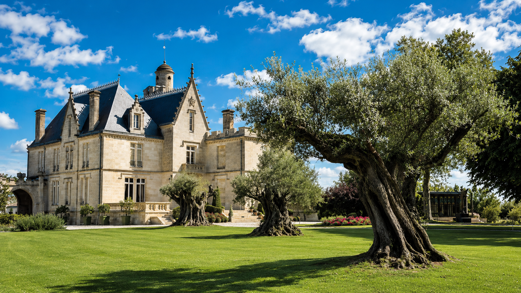 Chateau Pape Clement — wijngaard