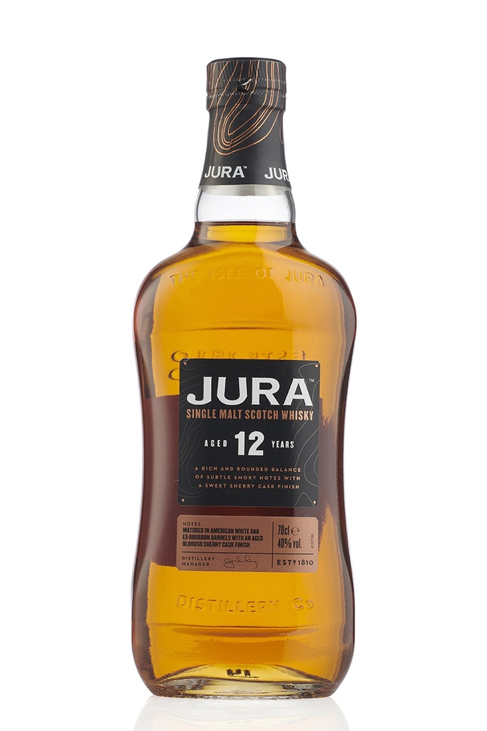 Jura 12 years 43° - Isle of Jura - 70 cl