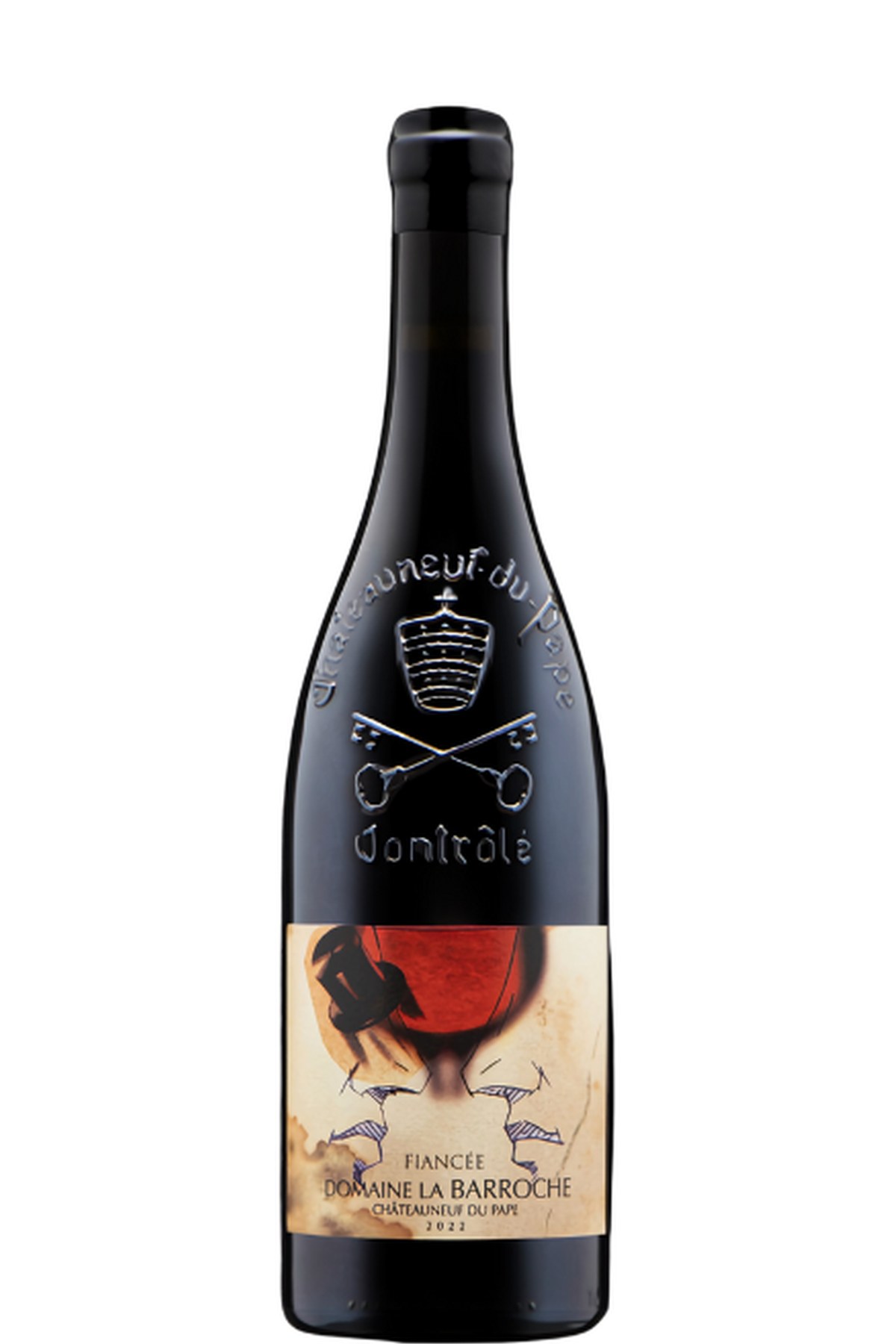Chateauneuf du Pape Rouge Fiancee - 2022 - 75 cl