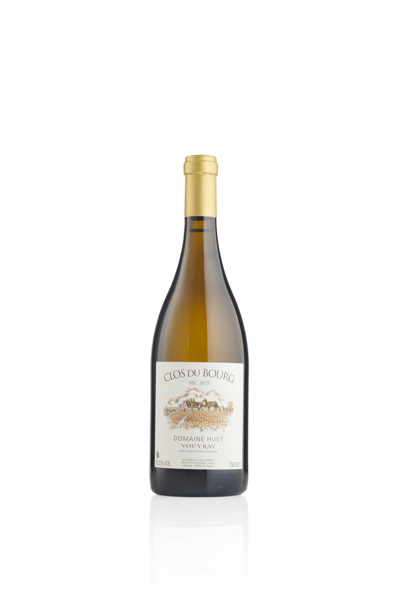 Vouvray Le Clos du Bourg sec - 2021 - 75 cl