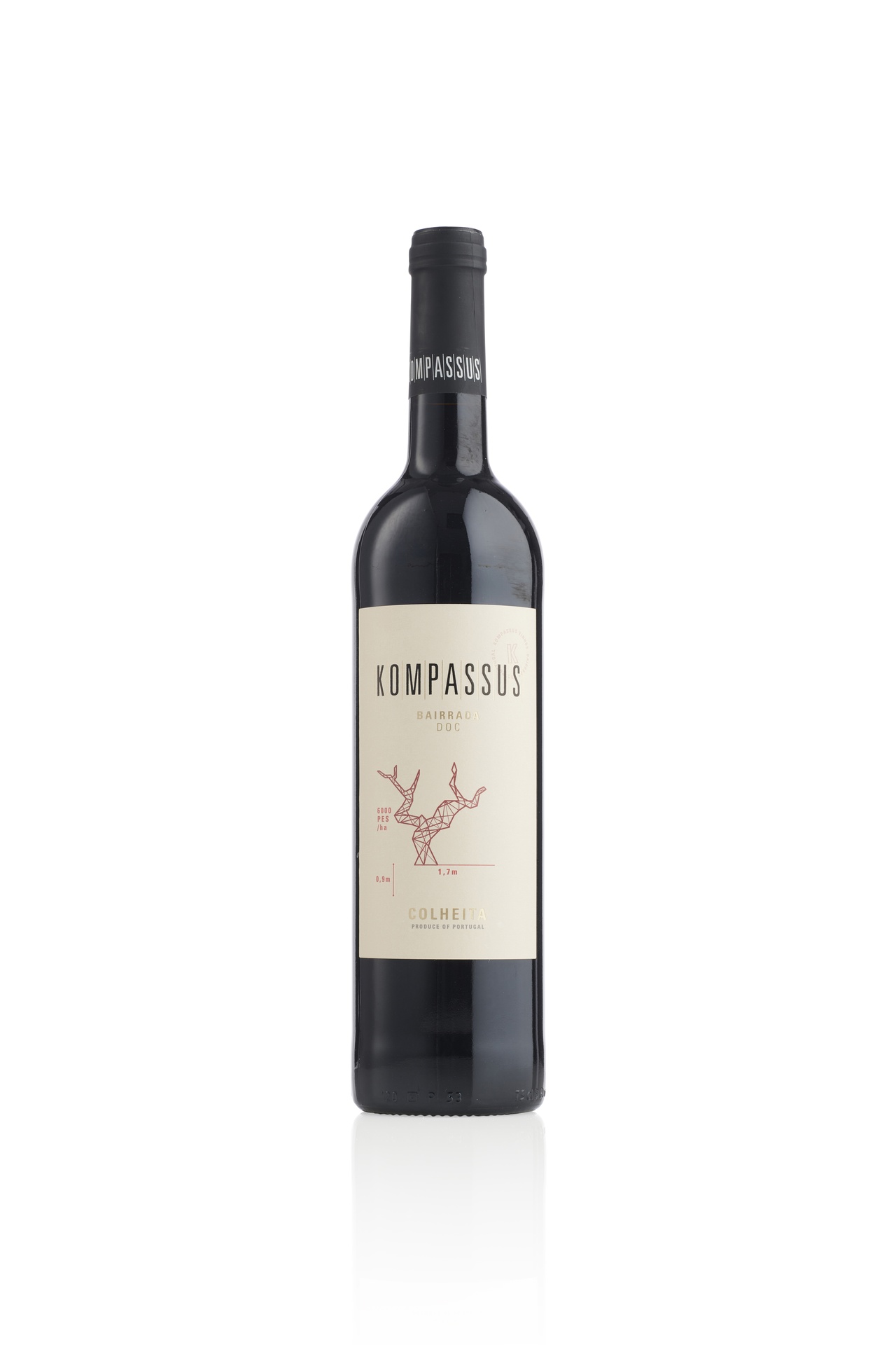 Kompassus Tinto Colheita - 2021 - 75 cl